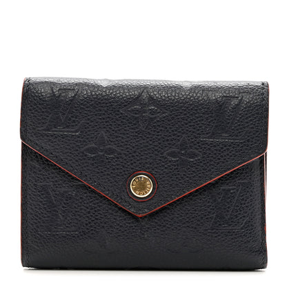 Louis Vuitton Empreinte Victorine Wallet Marine Rouge 1 of 8