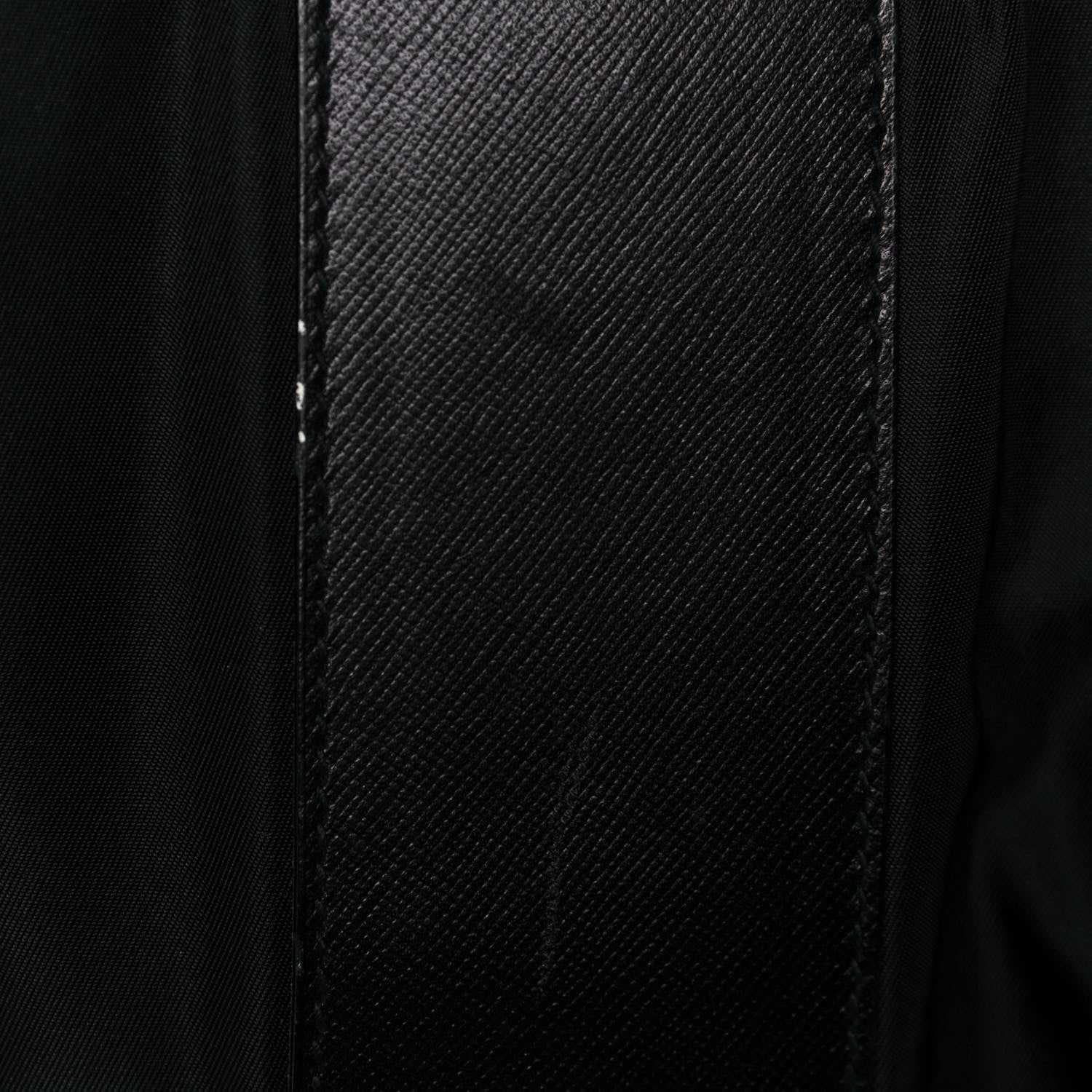 Prada Tessuto Nylon Saffiano Viaggio Duffle Black 14 of 14