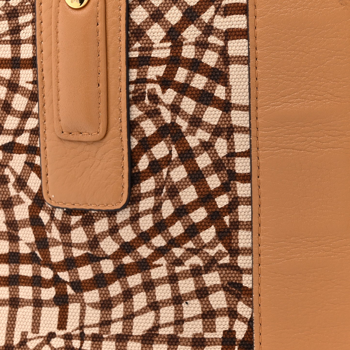 Visetos Medium Liz Reversible Shopper Tote Cognac