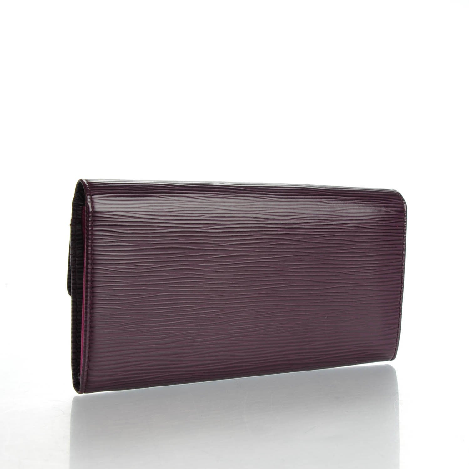 Louis Vuitton Epi Sarah Wallet Cassis 3 of 6