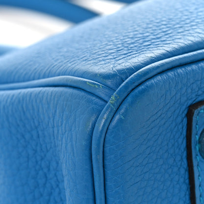 Hermes Togo Verso Birkin 30 Bleu Zanzibar Malachite 11 of 12