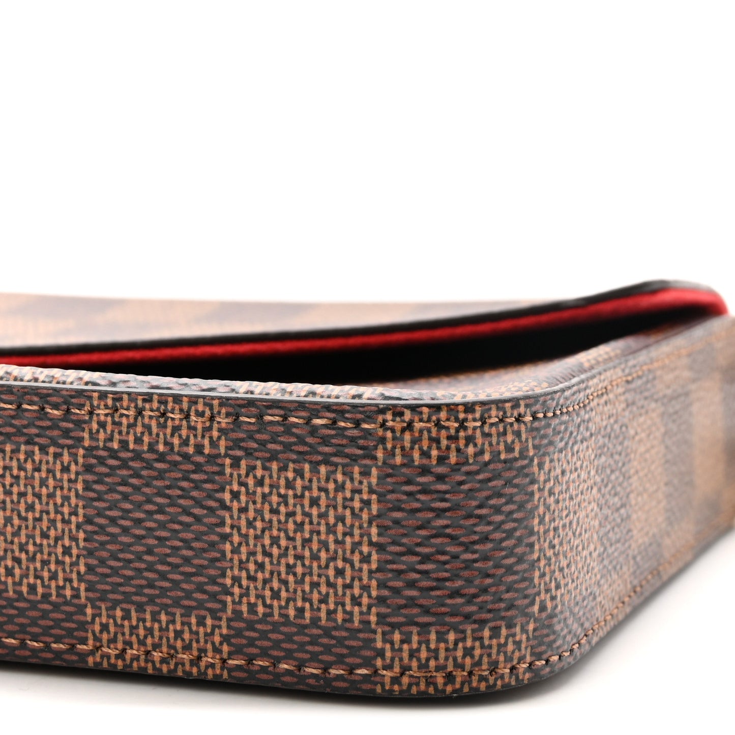 Damier Ebene Pochette Felicie Chain Wallet