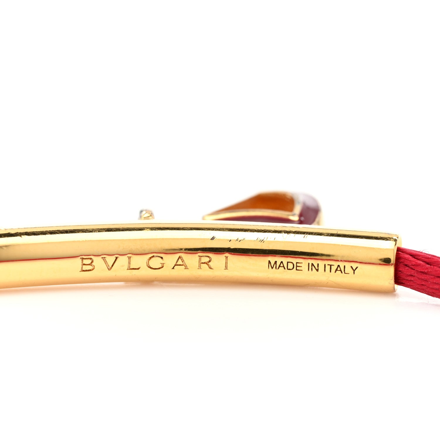 Bulgari Divas' Dream Cord Bracelet Red Gold 4 of 5