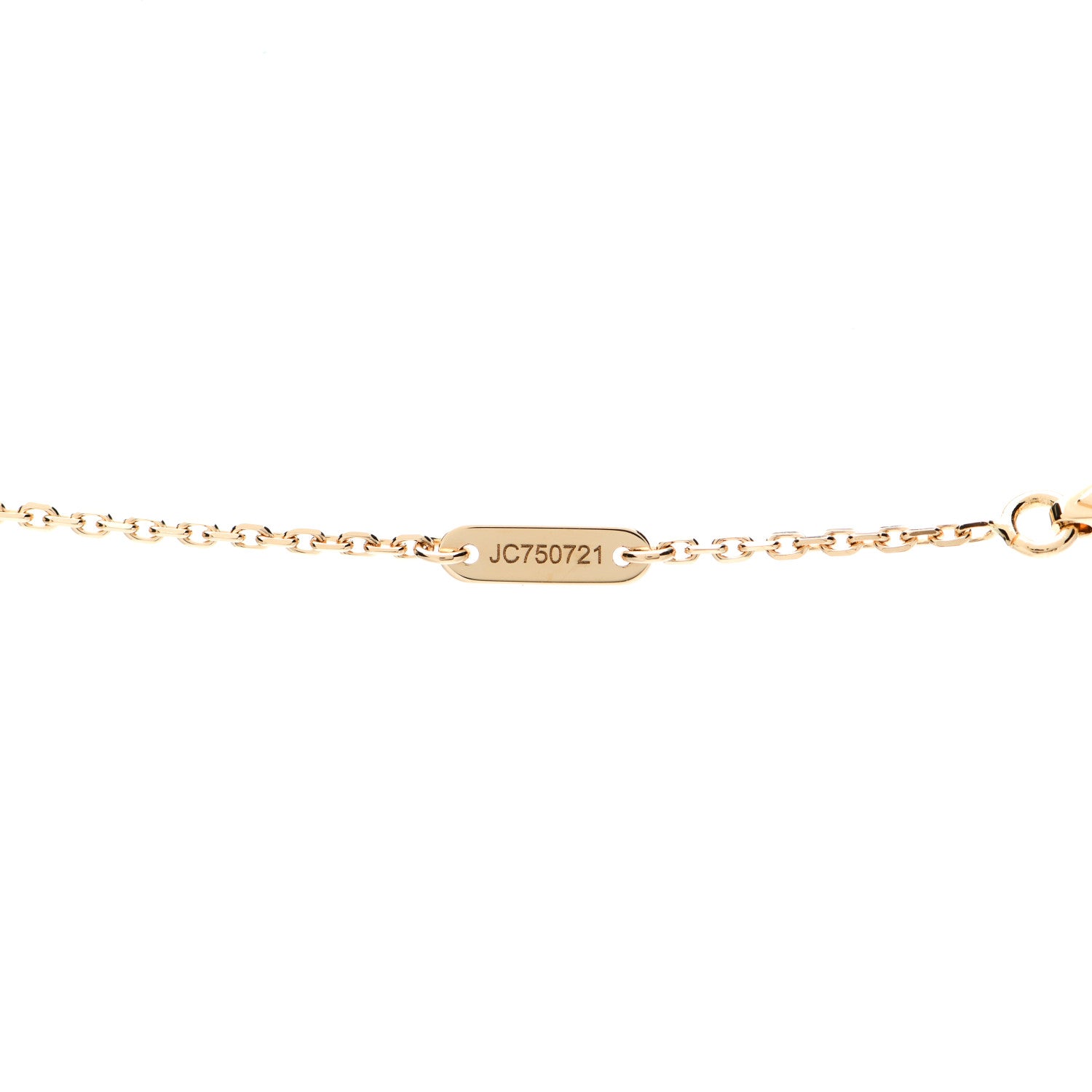 Van Cleef & Arpels 18K Yellow Gold Mother of Pearl Sweet Alhambra Butterfly Pendant Necklace 4 of 5