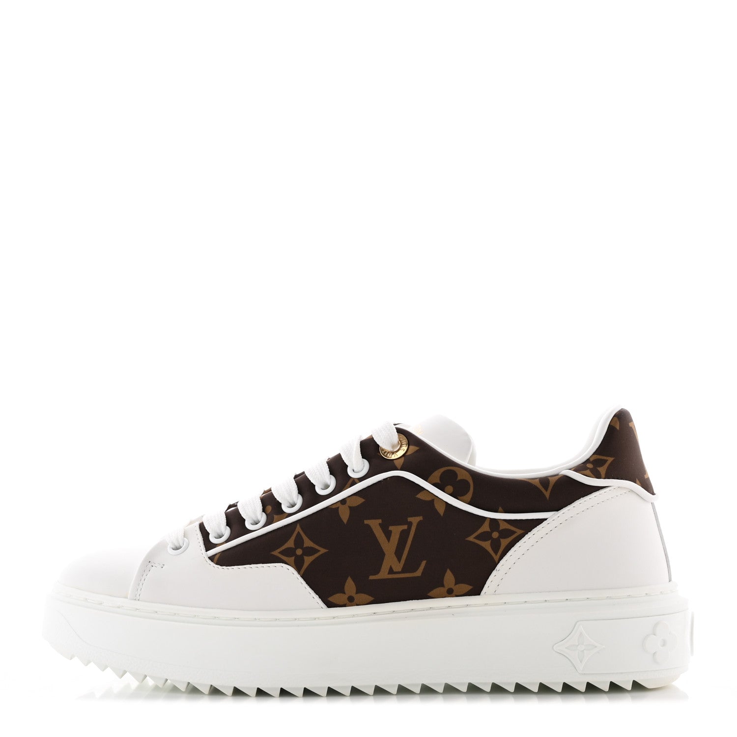 Louis Vuitton Monogram Nylon Time Out Sneakers 38 1 of 14