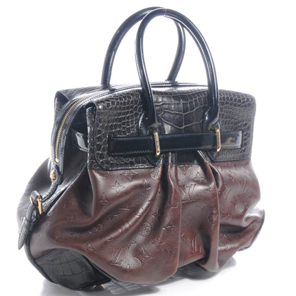 Louis Vuitton Monogram Embossed Alligator Les Extraordinaires City Steamer 3 of 7