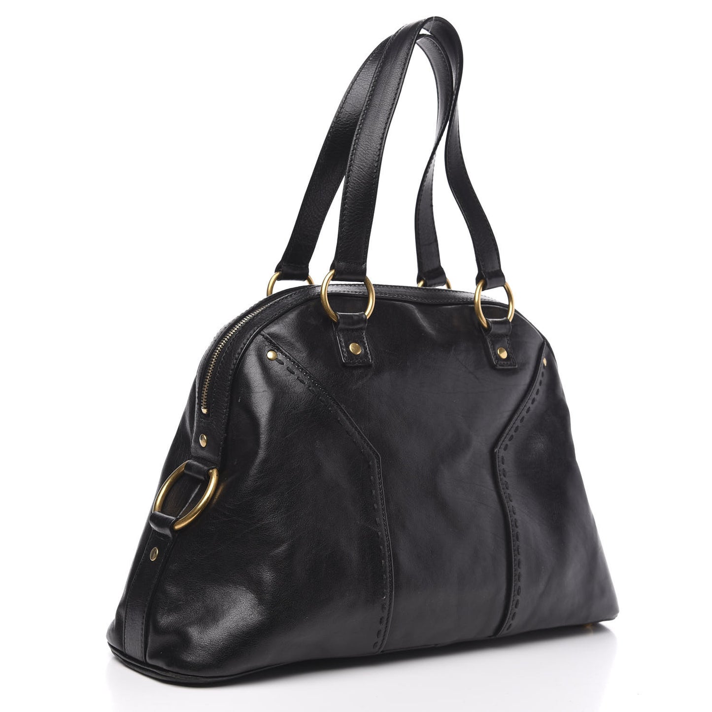 Calfskin Large Muse Black