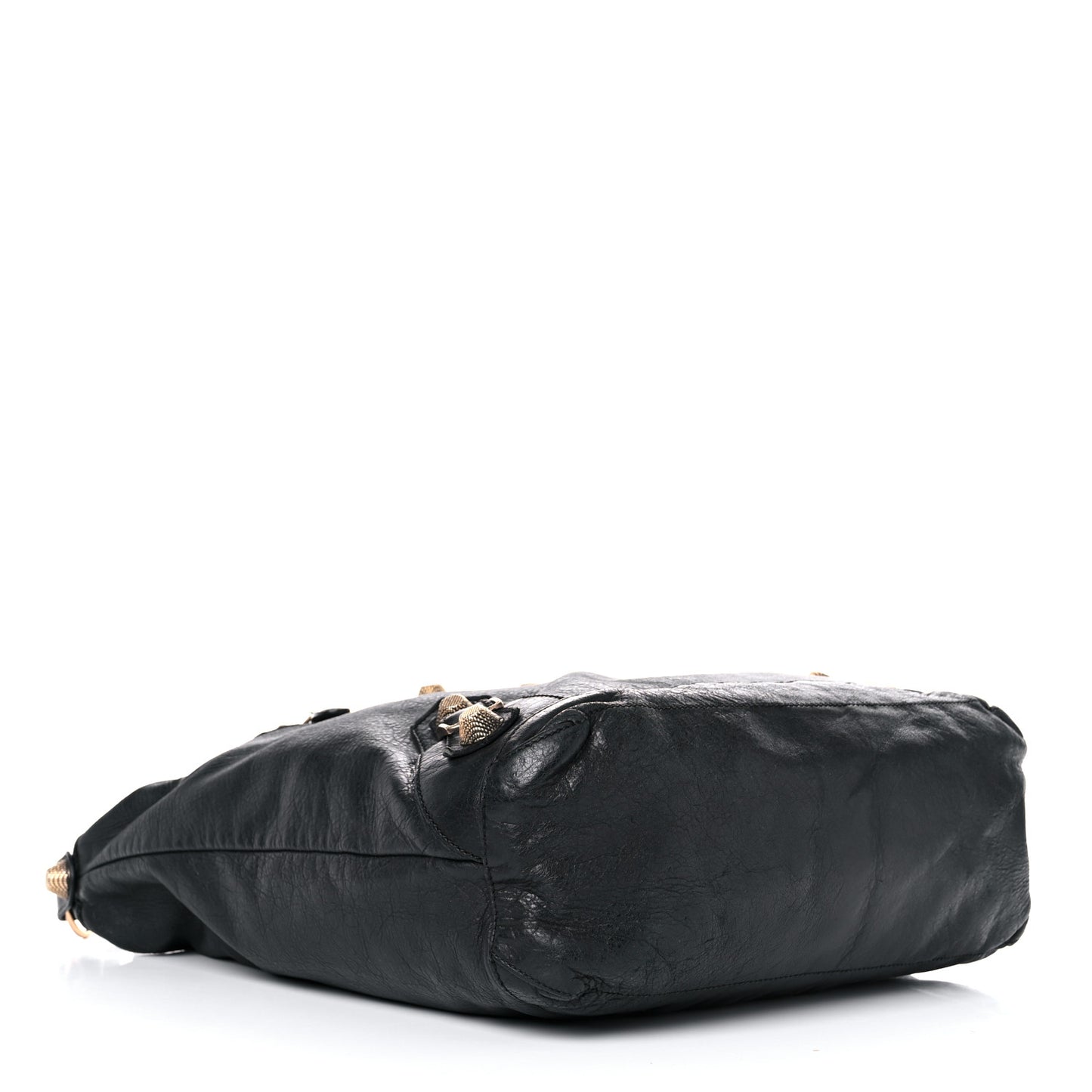 Chevre Giant 21 Gold Hardware Day Hobo Black