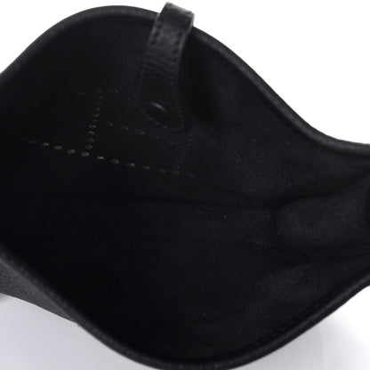 Hermes Taurillon Clemence Evelyne TPM Black 5 of 8