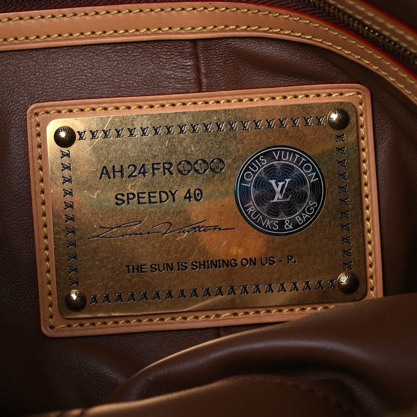 Calfskin Monogram Speedy P9 Bandouliere 40 Turquoise