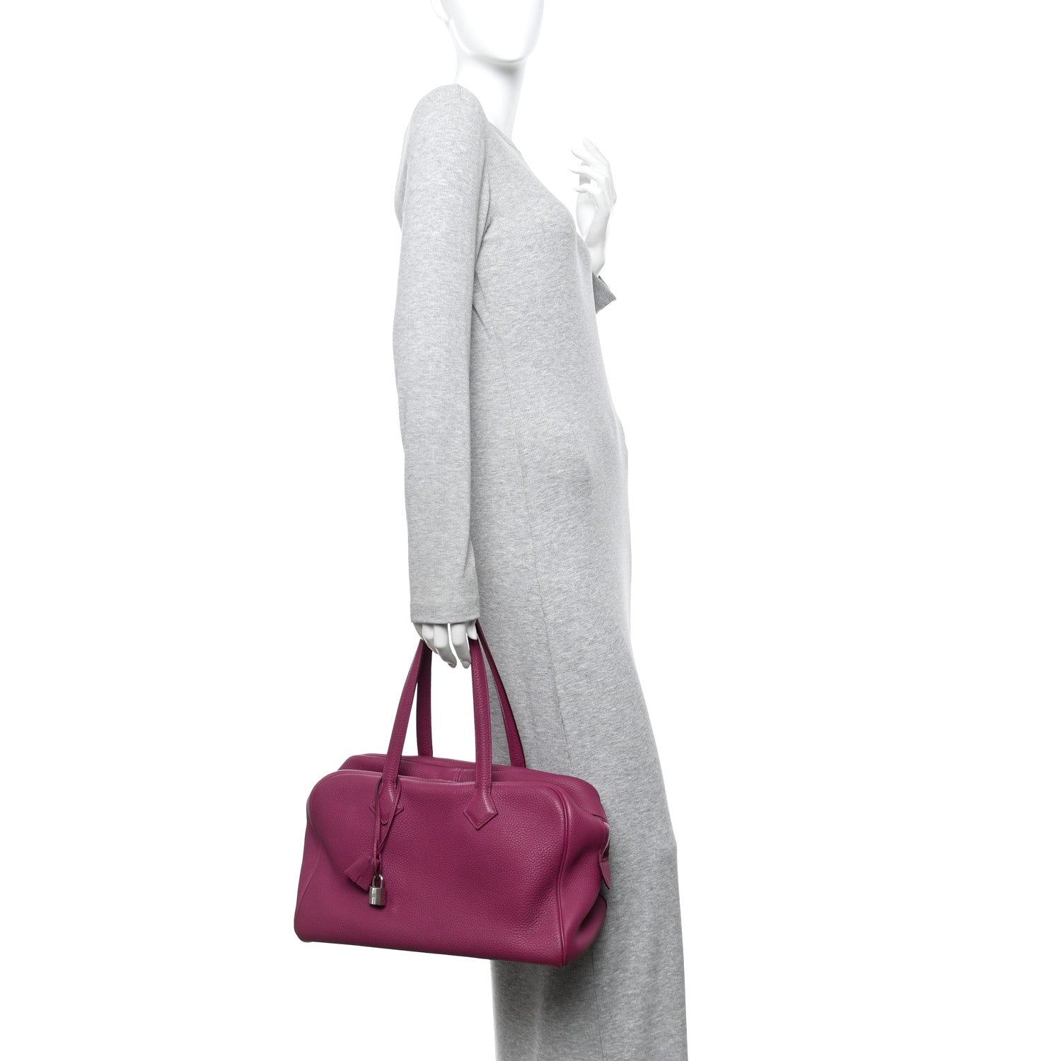 Hermes Taurillon Clemence Victoria II 35 Tosca 2 of 13