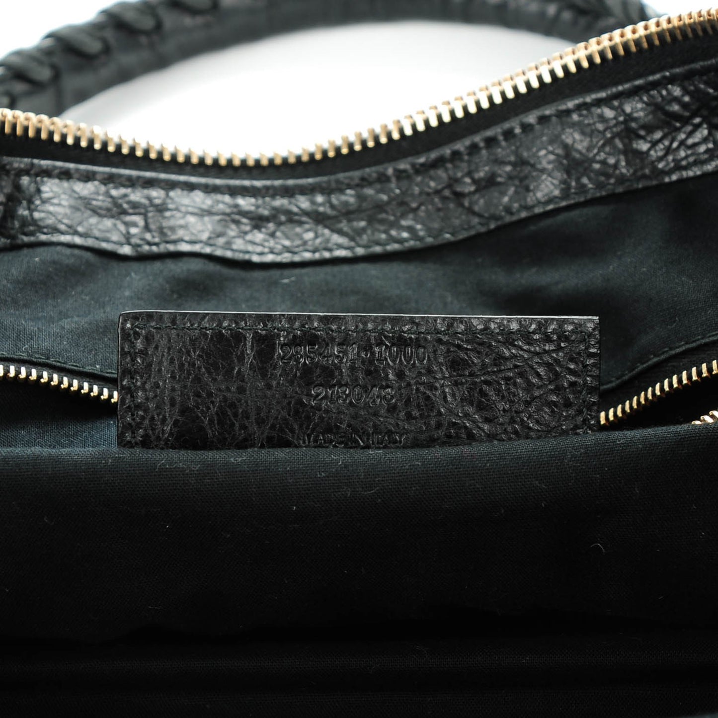 Agneau Giant 21 Rose Gold Hardware Work Black