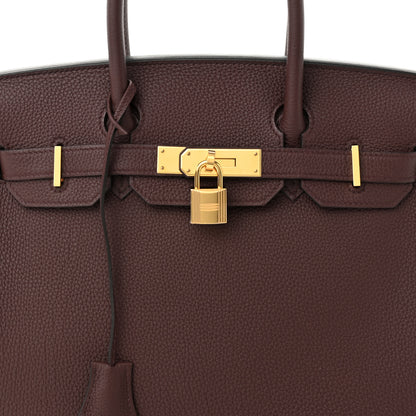 Hermes Togo Birkin 30 Bordeaux 8 of 10