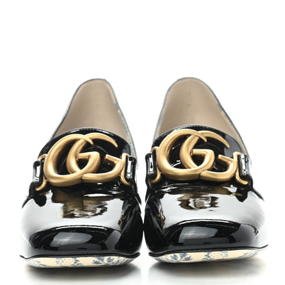 Gucci Vernice GG Victoire 55mm Loafer Pumps 38 Black 2 of 10