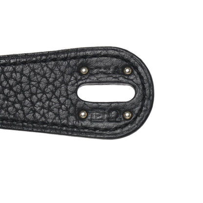 Hermes Taurillon Clemence Lindy 30 Black 7 of 9