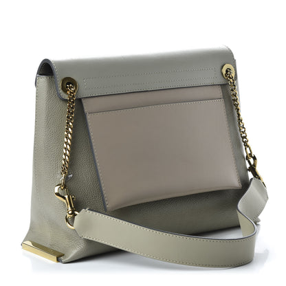 Chloe Calfskin Medium Clare Top Handle Bag Baobab Green 3 of 9