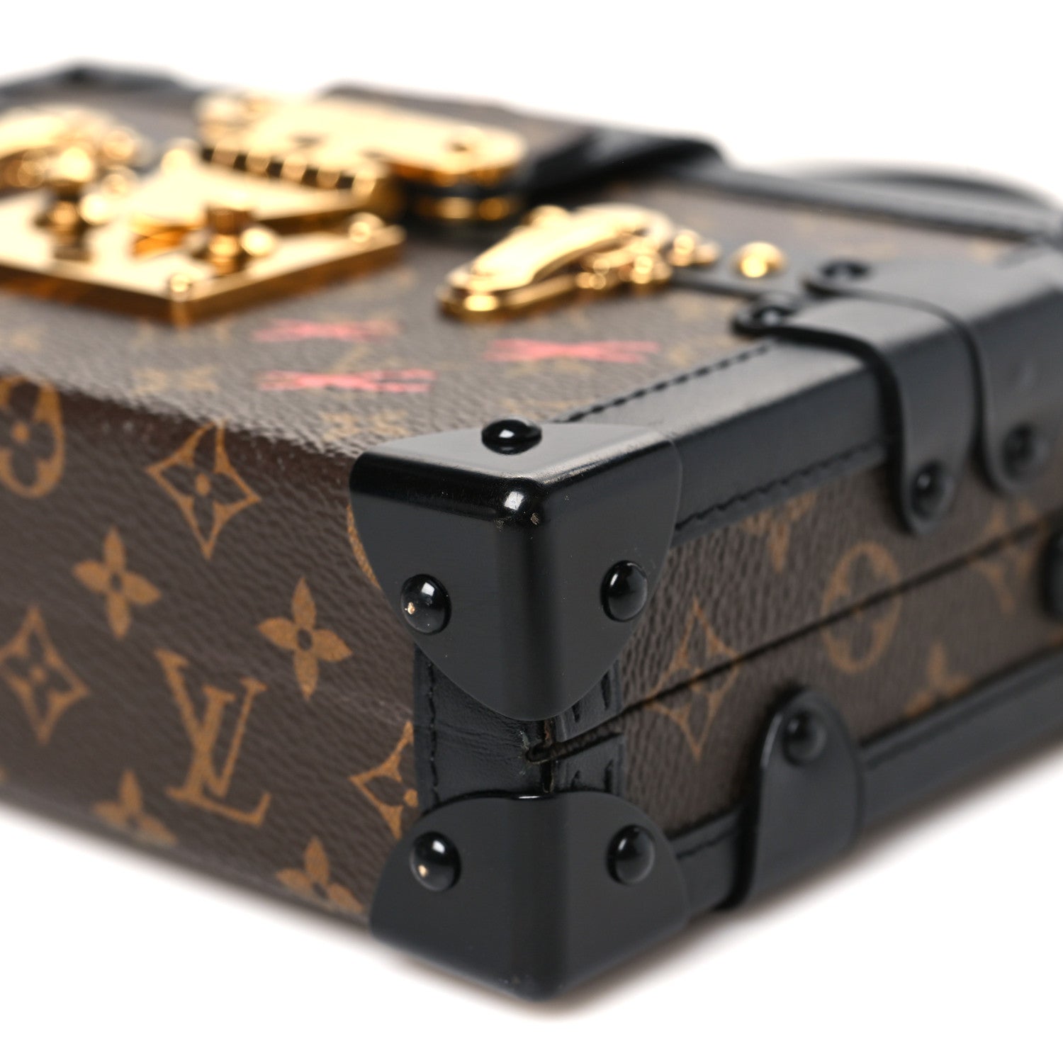 Louis Vuitton Monogram Petite Malle Black 9 of 9