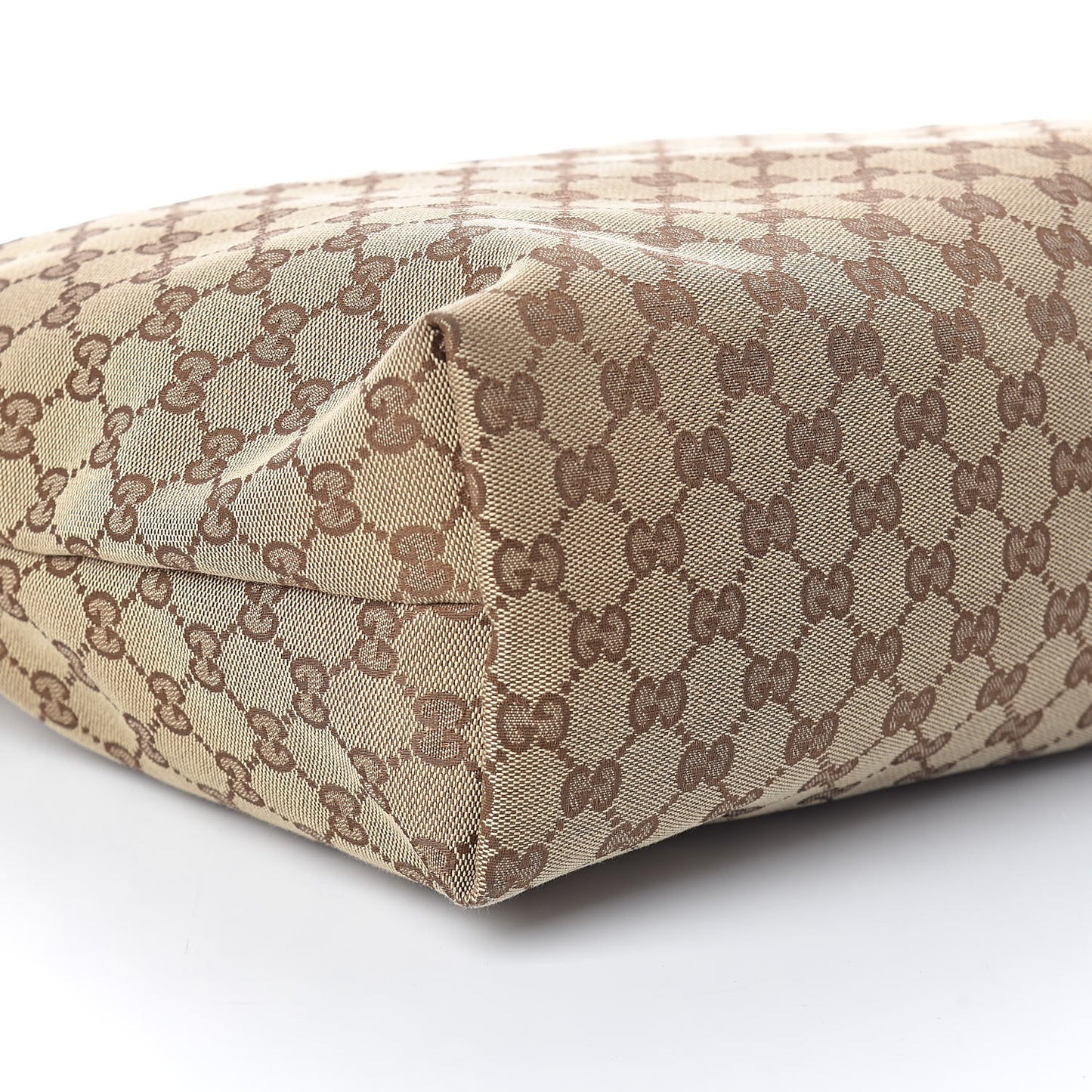 Monogram Web Medium Flat Messenger Bag Brown