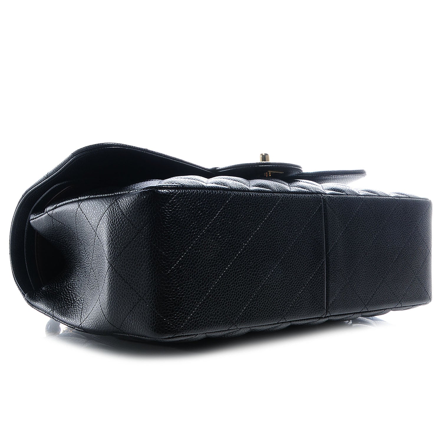 Chanel Caviar Quilted Jumbo Double Flap Black 4 of 9