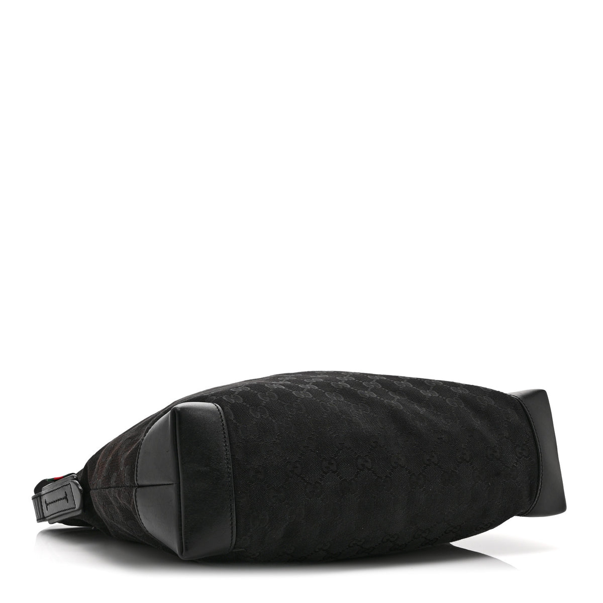 Monogram Canvas Messenger Bag Black