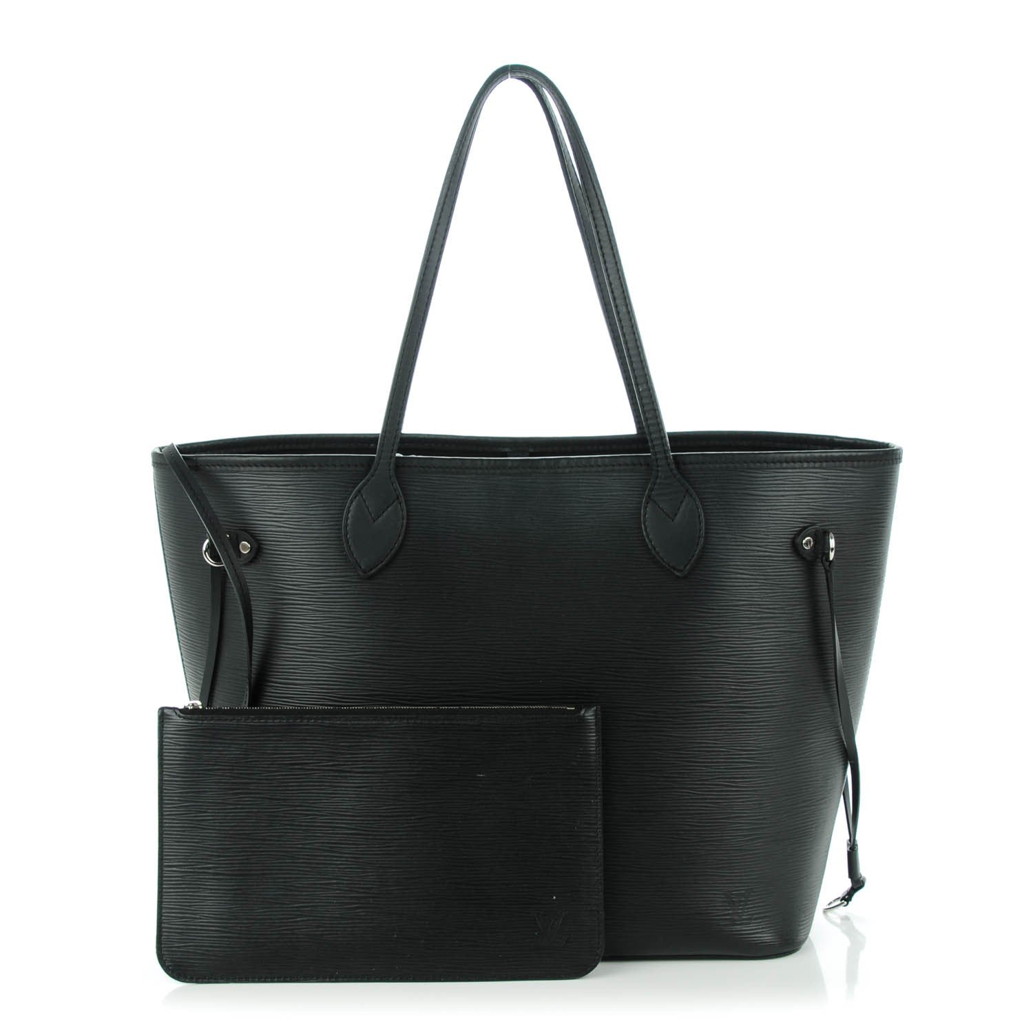 Louis Vuitton Epi Neverfull MM Black 1 of 9