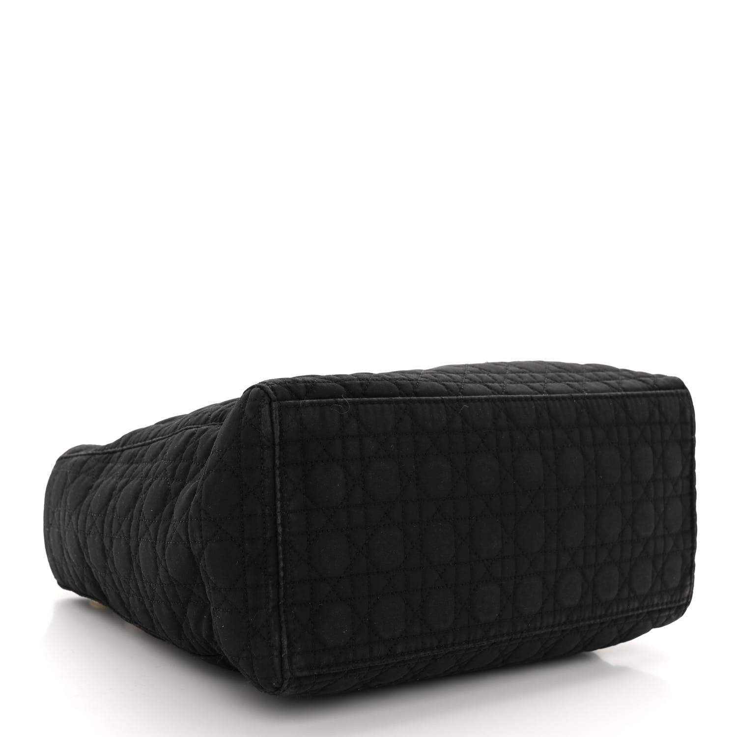 Christian Dior Nylon Cannage Medium Lady Dior Black 4 of 11