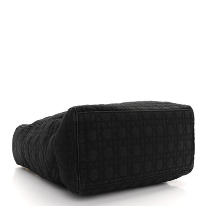 Christian Dior Nylon Cannage Medium Lady Dior Black 4 of 11