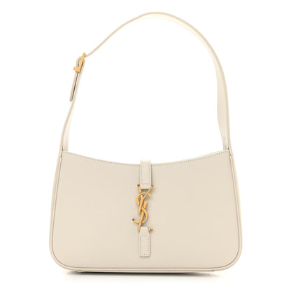 Saint Laurent Smooth Calfskin Le 5 A 7 Hobo Blanc Vintage 1 of 9
