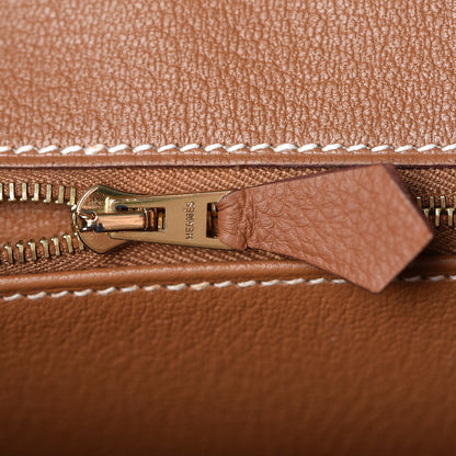 Hermes Togo Birkin 25 Gold 19 of 33