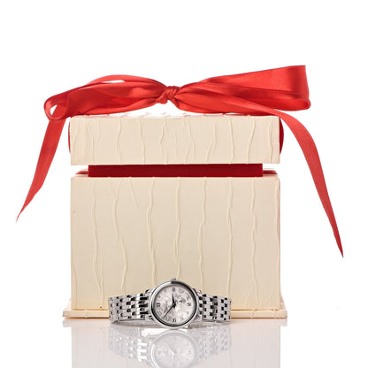 Omega Stainless Steel Diamond 27mm De Ville Prestige Butterfly Quartz Watch 424.10.27.60.52.001 7 of 7