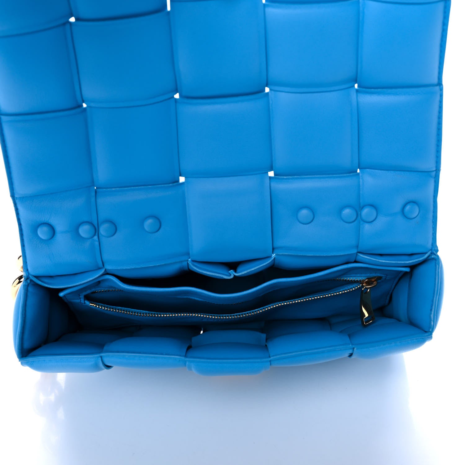 Bottega Veneta Lambskin Maxi Intreccio Padded Chain Cassette Crossbody Bag 5 of 11