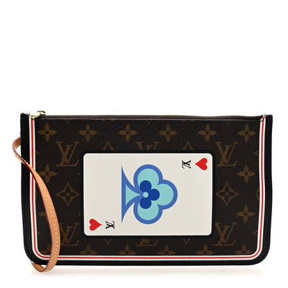 Louis Vuitton Monogram Game On Neverfull MM Pochette 1 of 6
