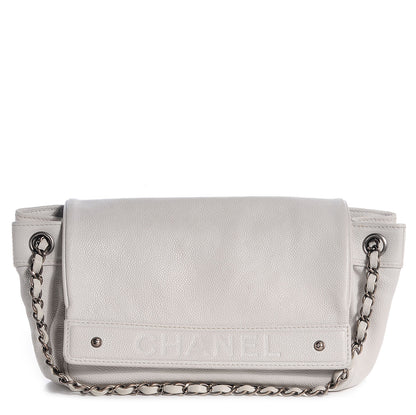 Chanel Caviar Outdoor Ligne Accordion Flap White 1 of 9