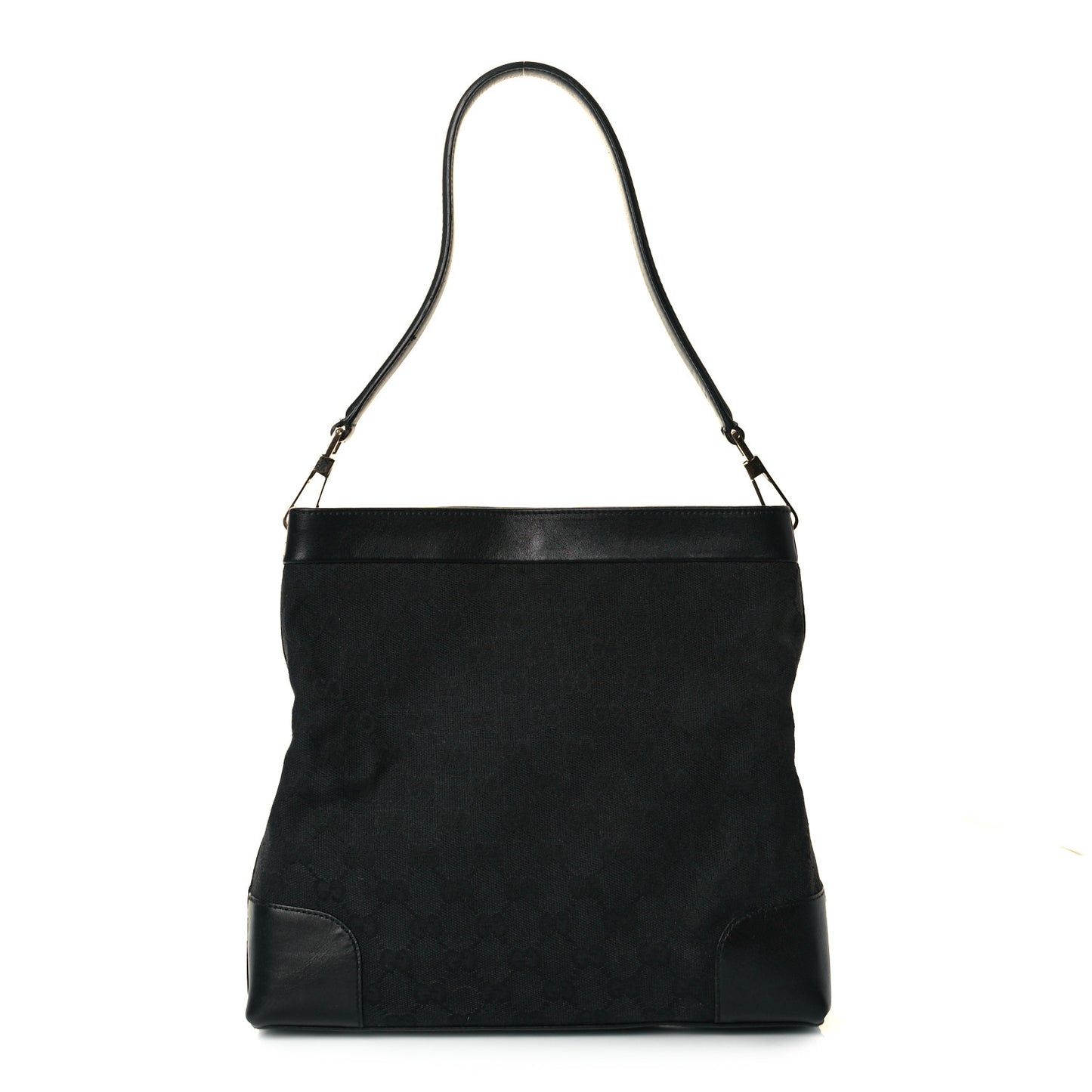 Monogram Hobo Black