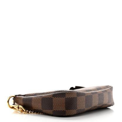 Louis Vuitton Damier Ebene Mini Pochette Accessories 4 of 8