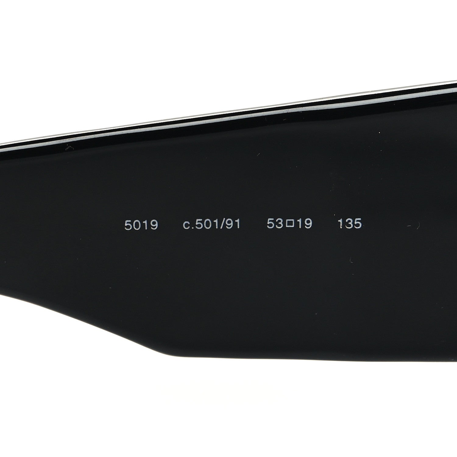 Chanel Acetate Quilted Sunglasses 5019 Black 6 of 7