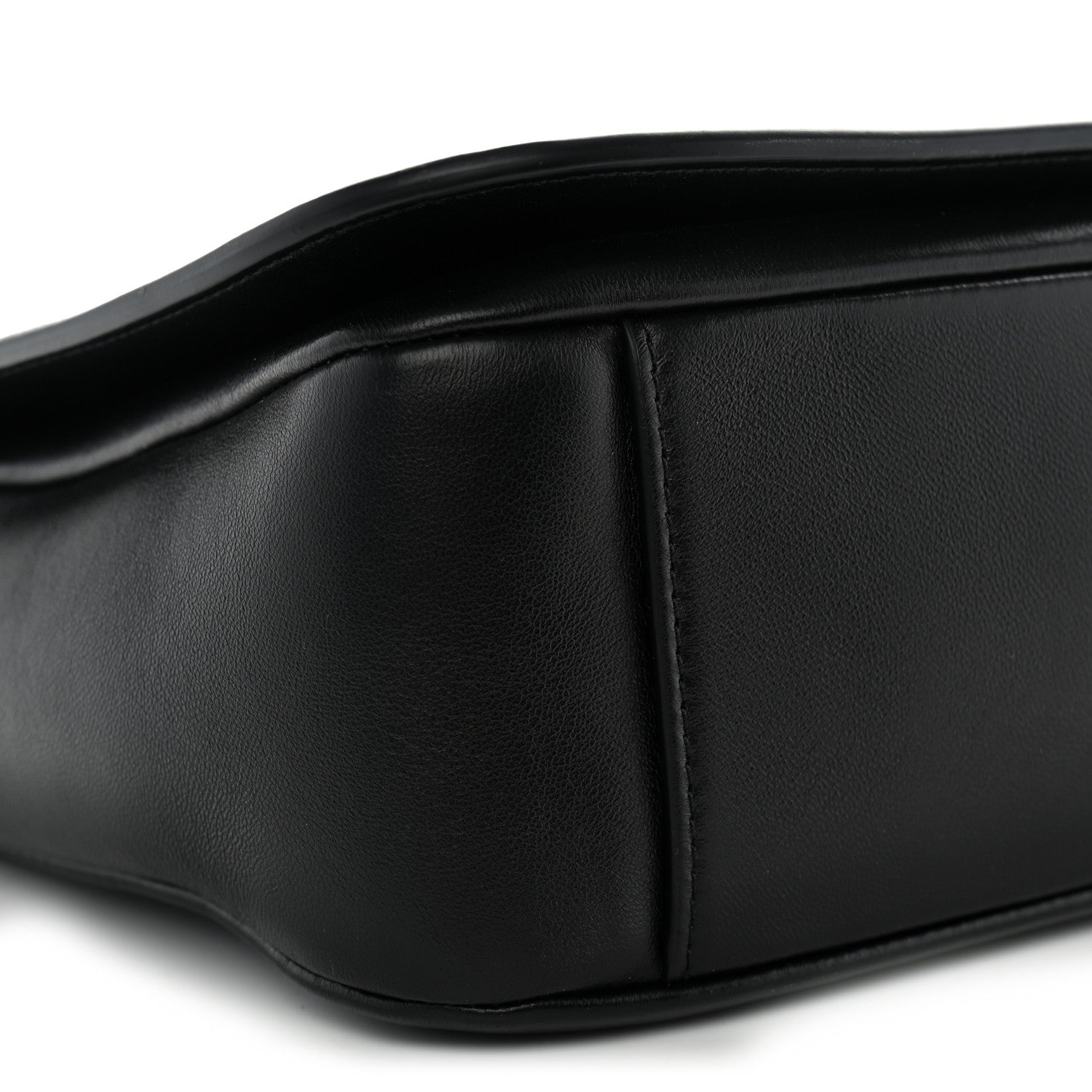 Chanel Lambskin CC Maxi Messenger Bag Black 9 of 10