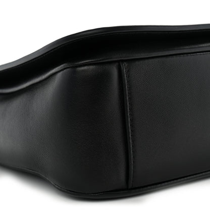 Chanel Lambskin CC Maxi Messenger Bag Black 9 of 10
