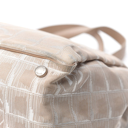 Chanel Nylon Medium Travel Tote Beige 11 of 19