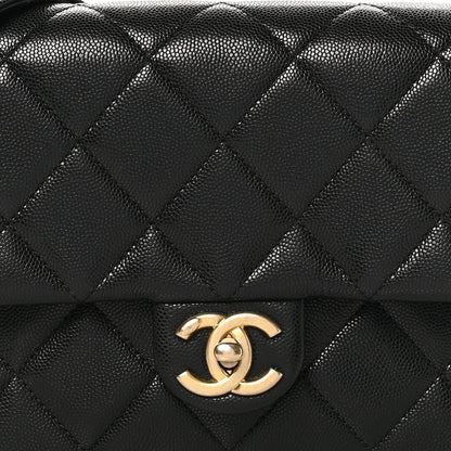 Chanel Caviar Quilted Flap Black 8 of 10