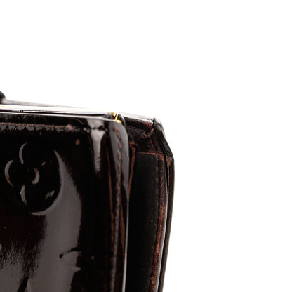 Louis Vuitton Vernis French Purse Wallet Amarante 8 of 10