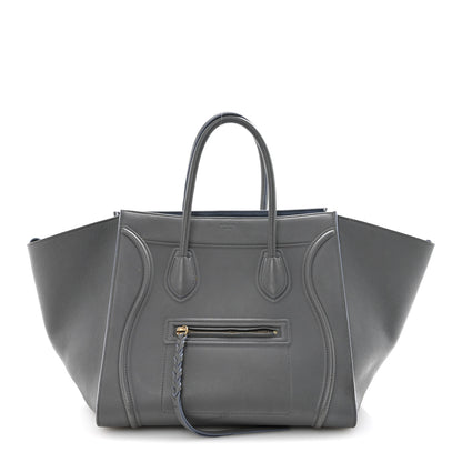 Celine Baby Grained Calfskin Medium Phantom Luggage Kohl 1 of 17