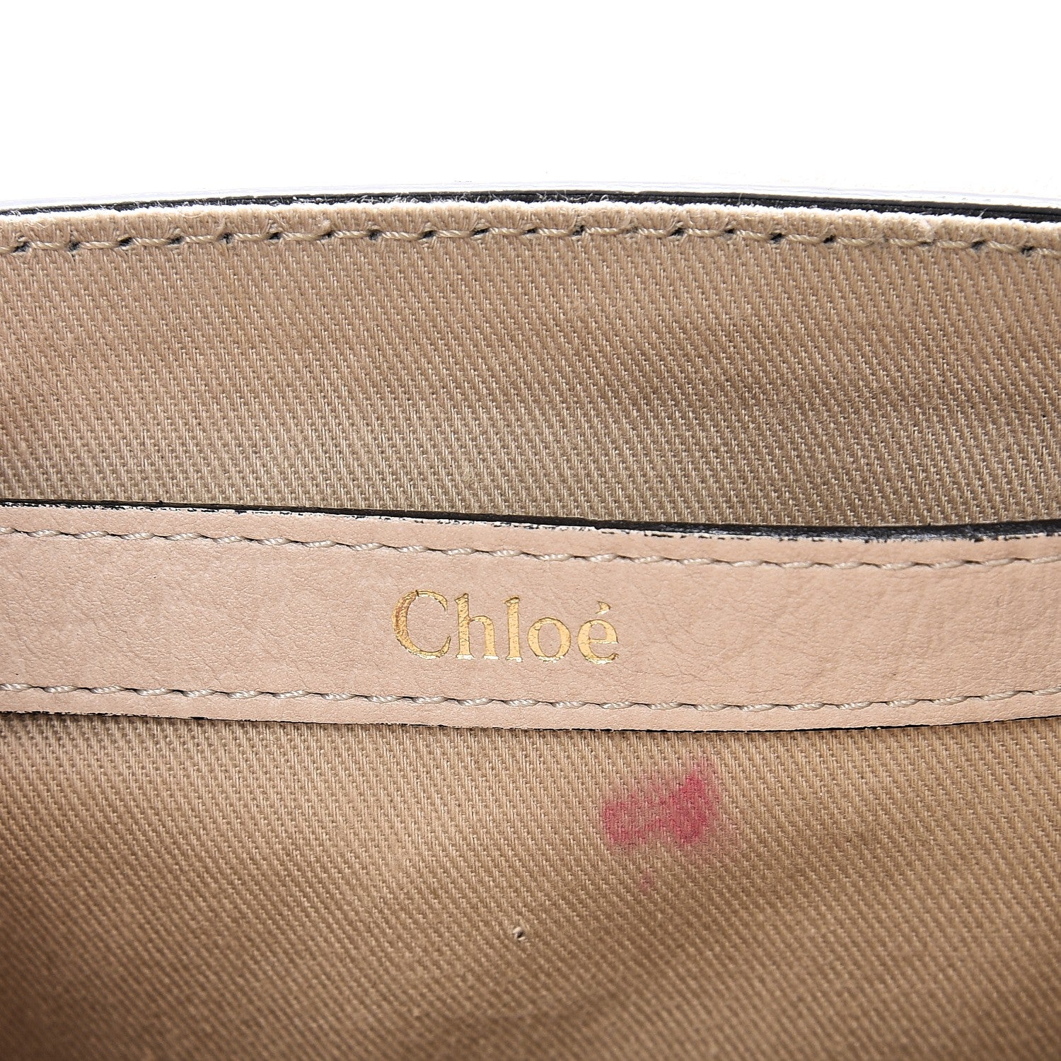 Chloe Grained Calfskin Mini Sally Flap Bag Beige 6 of 13