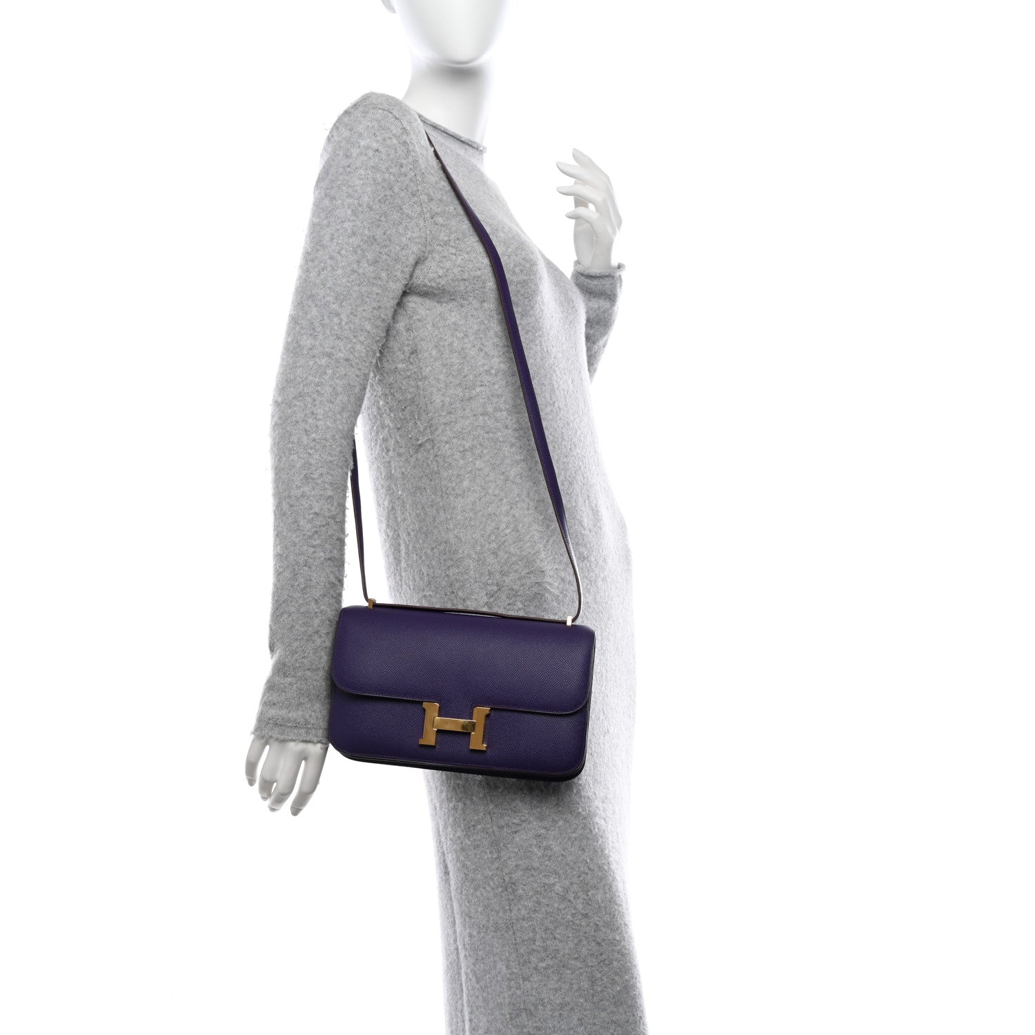 Hermes Epsom Constance Elan 25 Crocus 2 of 12