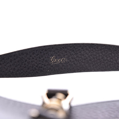 Gucci Calfskin Small Jackie O Hobo Black 11 of 12