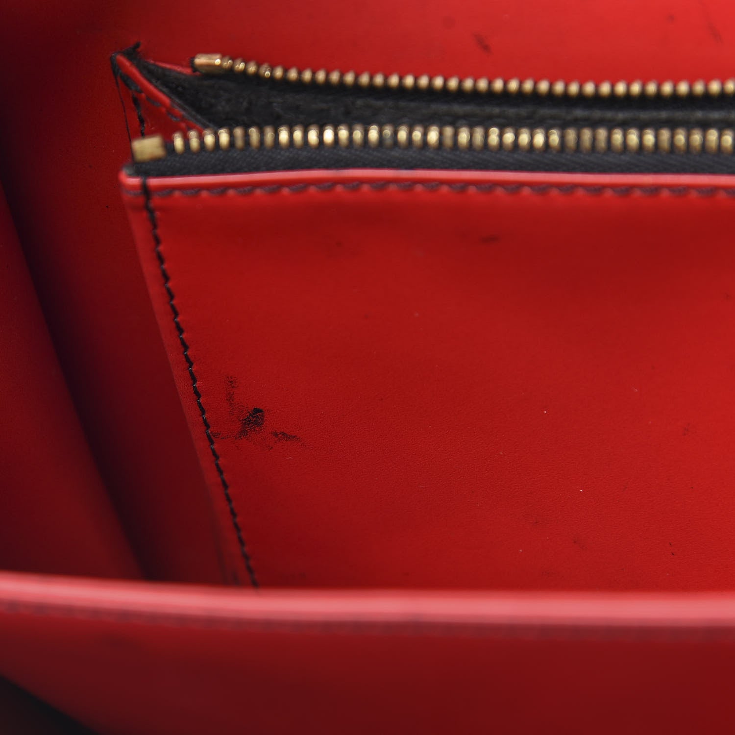 Louis Vuitton Epi Sac Friedland Black Red 14 of 20