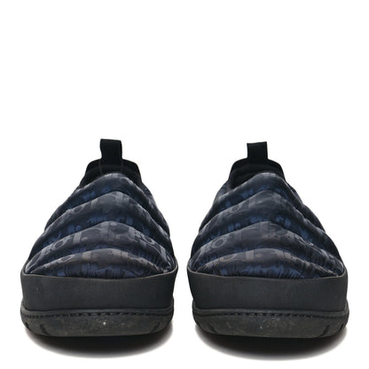 Christian Dior Nylon Oblique Mens Puffy Slippers 41 Blue 2 of 8