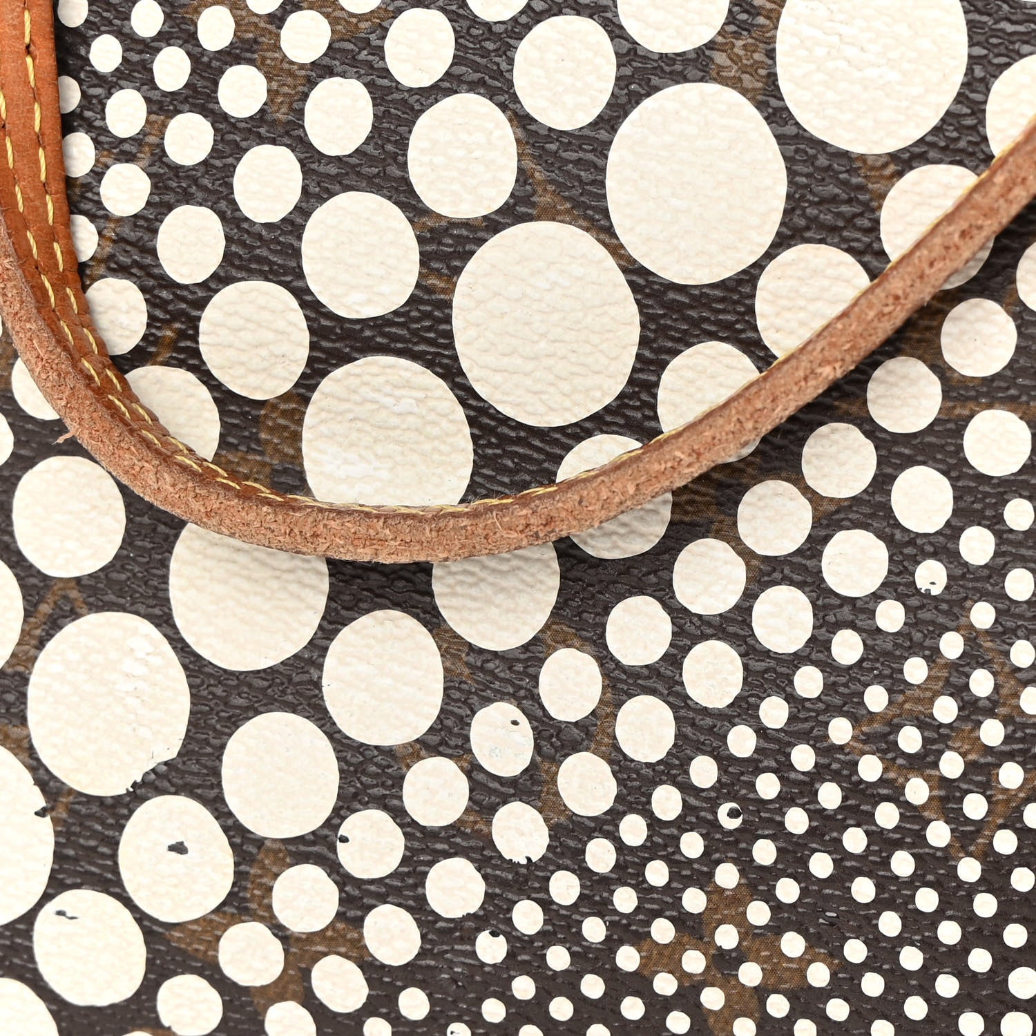 Louis Vuitton Monogram Kusama Waves Neverfull MM White 17 of 20