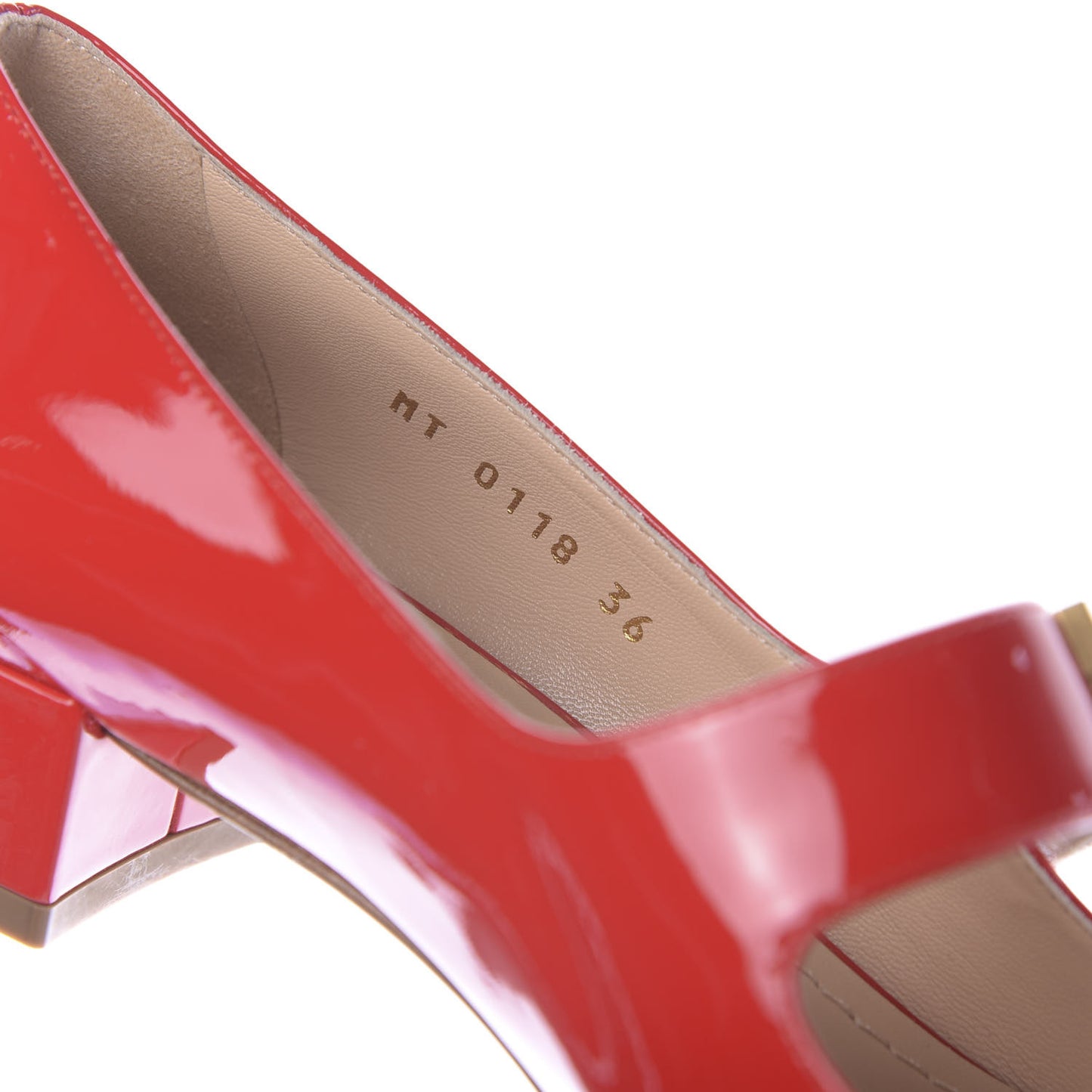 Patent Baby-D Ballet Pumps 36 Deep Red