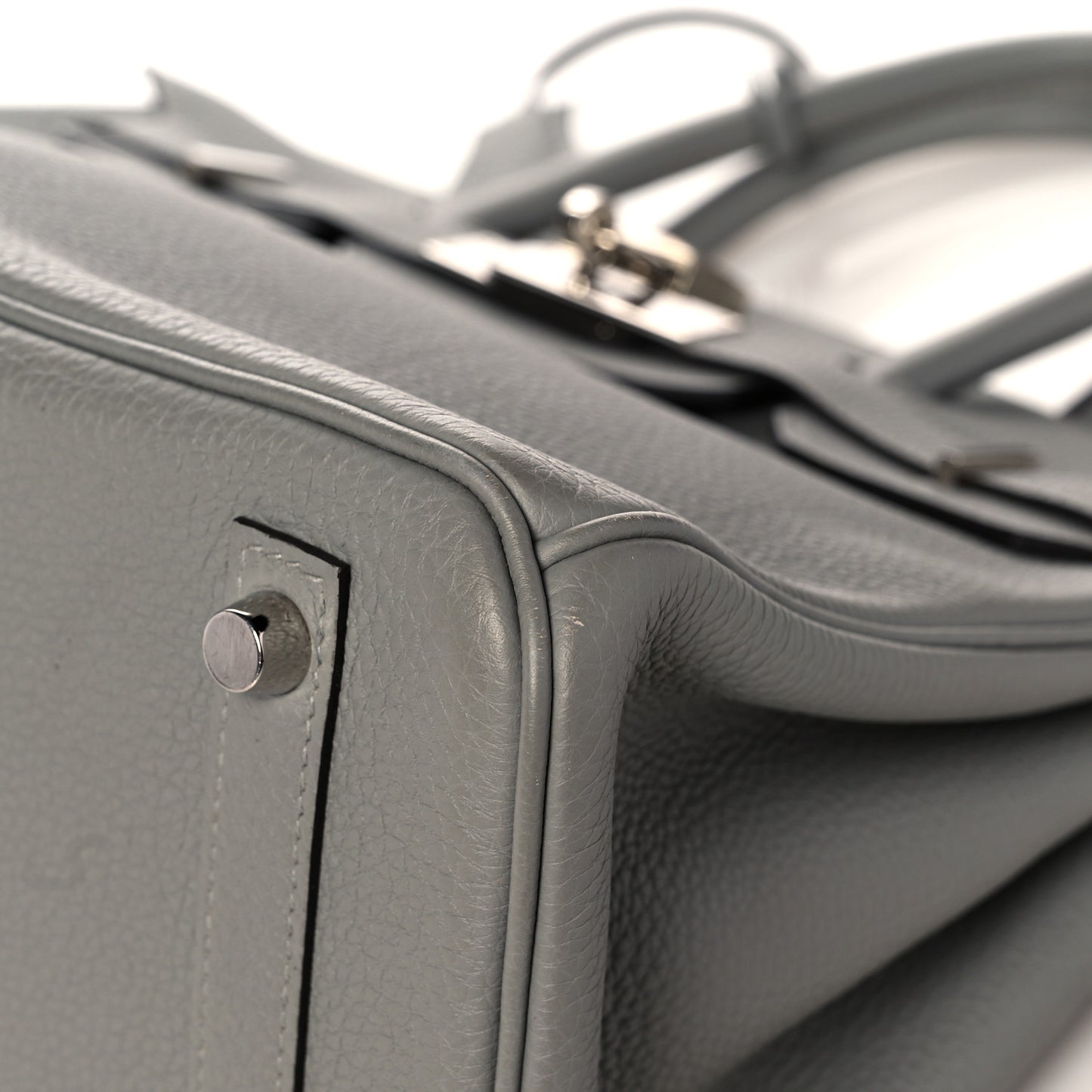 Togo Birkin 30 Gris Mouette